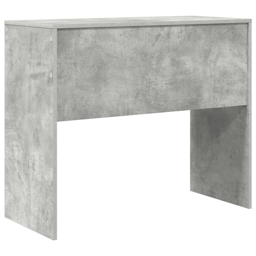 vidaXL Masă de Scris Gri Beton MDF cu finisaj gri beton 90 x 40 x 76 cm