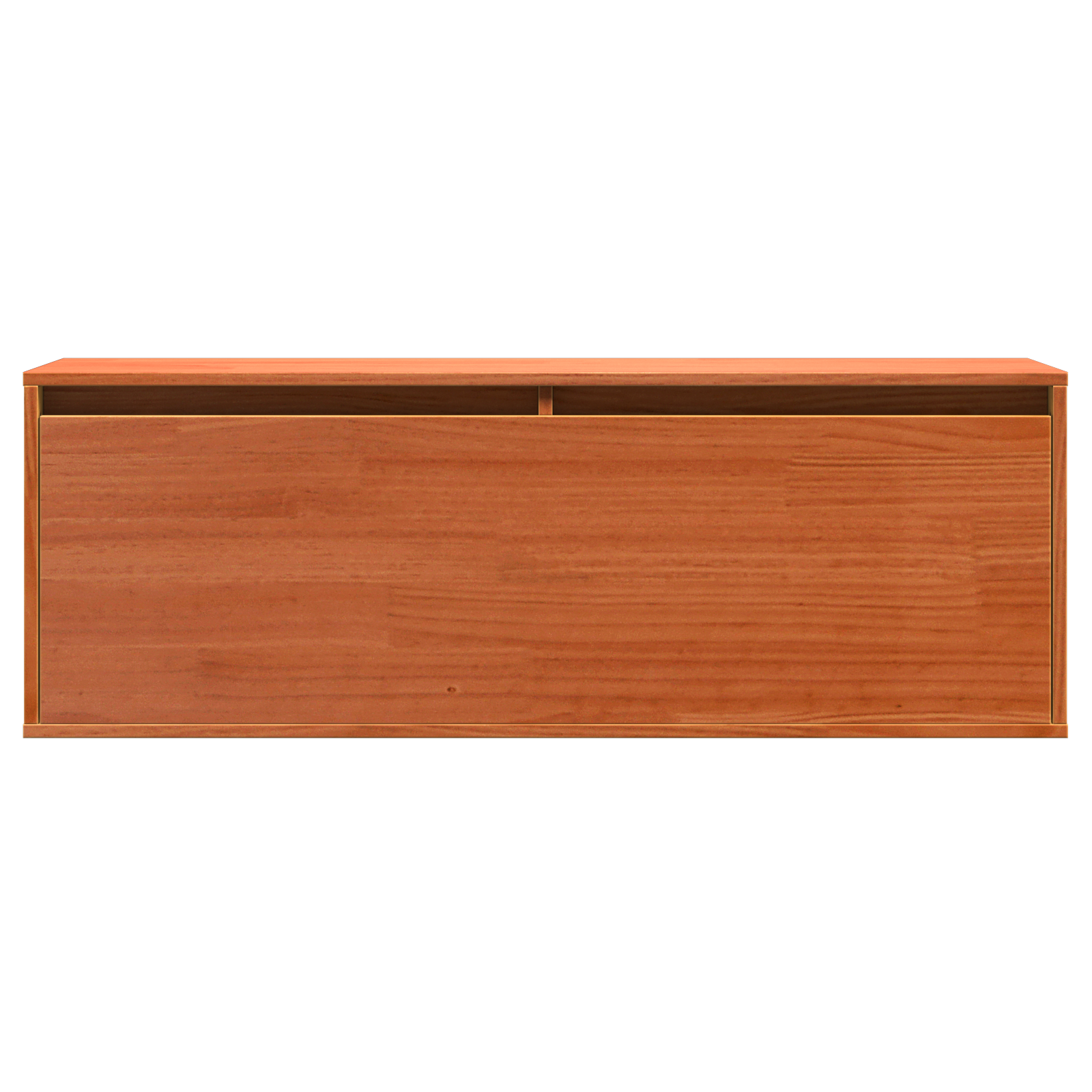vidaXL Dulap de perete Maro ceruit 100 x 30 x 35 cm Lemn masiv de pin vidaXL Dulap de perete Maro ceruit 100 x 30 x 35 cm Lemn masiv de pin