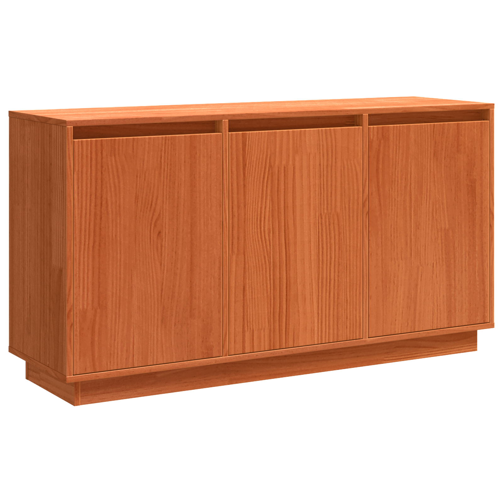 vidaXL Bufet cu depozitare cu ușă Maro 111 x 34 x 60 cm Lemn masiv de pin vidaXL Bufet cu depozitare cu ușă Maro 111 x 34 x 60 cm Lemn masiv de pin