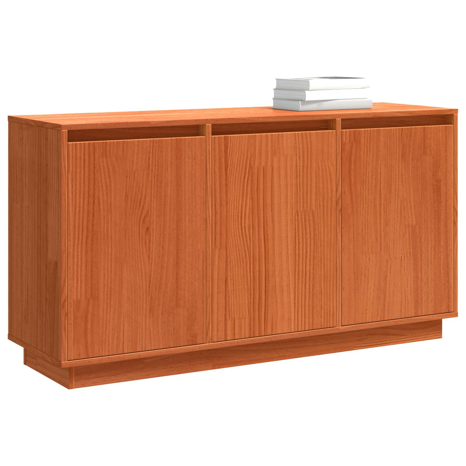 vidaXL Bufet cu depozitare cu ușă Maro 111 x 34 x 60 cm Lemn masiv de pin vidaXL Bufet cu depozitare cu ușă Maro 111 x 34 x 60 cm Lemn masiv de pin