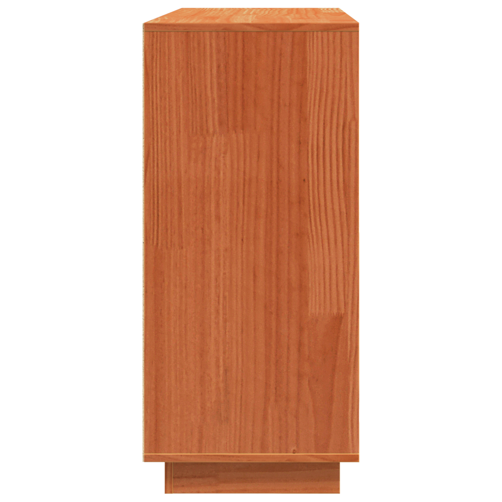 vidaXL Bufet cu sertar Maro ceruit 110 x 34 x 75 cm Lemn masiv de pin vidaXL Bufet cu sertar Maro ceruit 110 x 34 x 75 cm Lemn masiv de pin