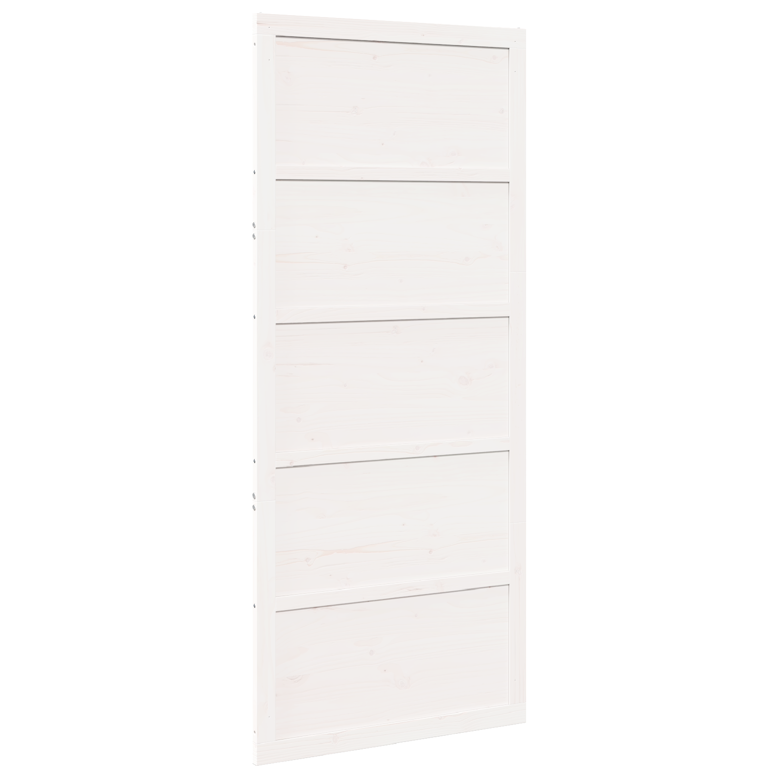 vidaXL Ușa de hambar Alb 100x208 cm Lemn masiv Pin vidaXL Ușa de hambar Alb 100x208 cm Lemn masiv Pin
