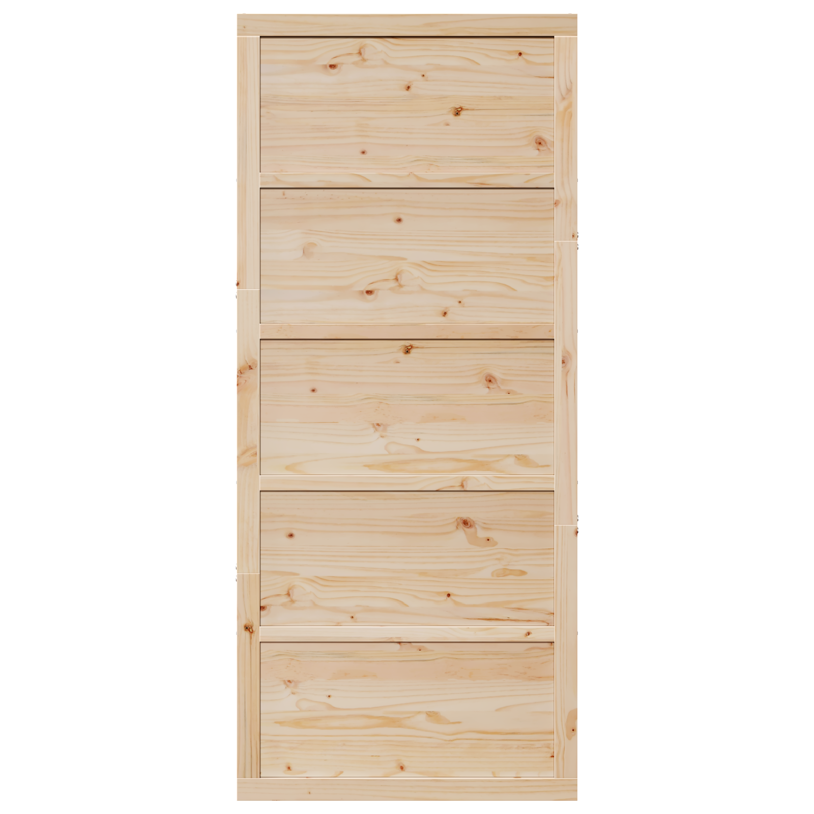 vidaXL Ușă de hol din pin Lemn natural 80 x 2.5 x 208 cm Durabilă vidaXL Ușă de hol din pin Lemn natural 80 x 2.5 x 208 cm Durabilă