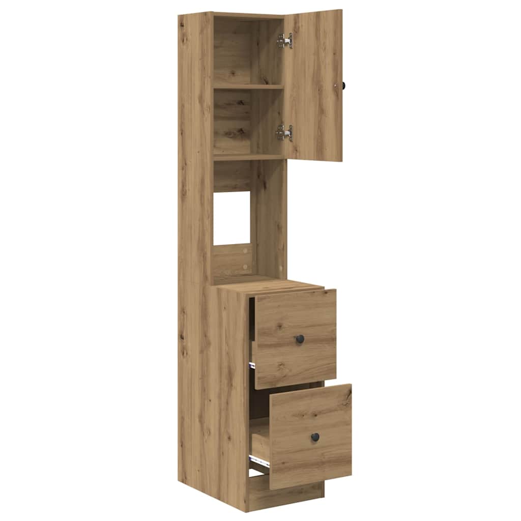 vidaXL Dulap de bucătărie cu sertar stejar artizanal Lemn compozit