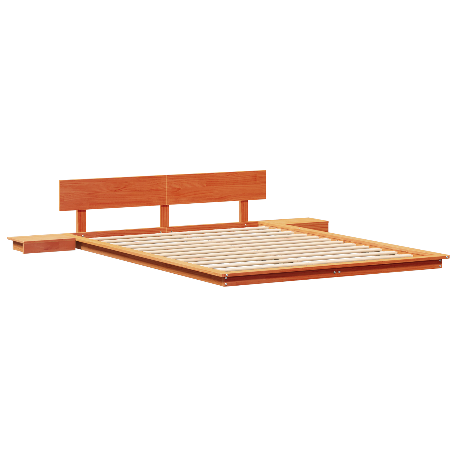 vidaXL Cadru de pat Maro 150 x 200 cm lemn vidaXL Cadru de pat Maro 150 x 200 cm lemn