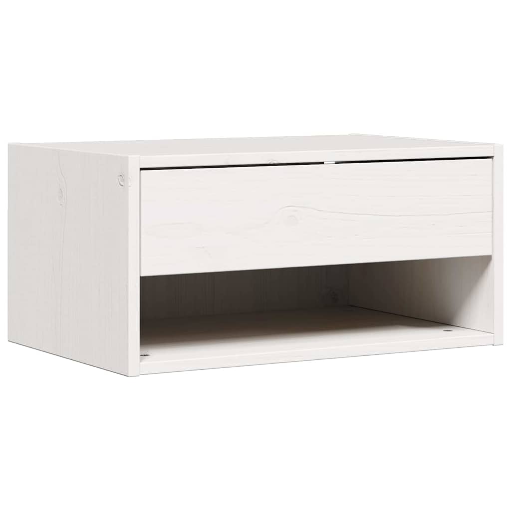vidaXL Noptieră Montată pe Perete 2 pcs Alb 50 x 32.5 x 24 cm vidaXL Noptieră Montată pe Perete 2 pcs Alb 50 x 32.5 x 24 cm