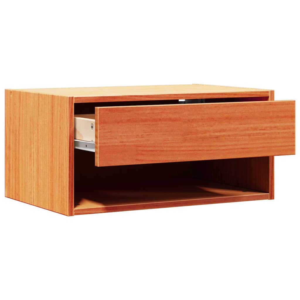 vidaXL Noptieră 2 pcs Maro ceruit 50 x 32.5 x 24 cm Lemn masiv de pin vidaXL Noptieră 2 pcs Maro ceruit 50 x 32.5 x 24 cm Lemn masiv de pin