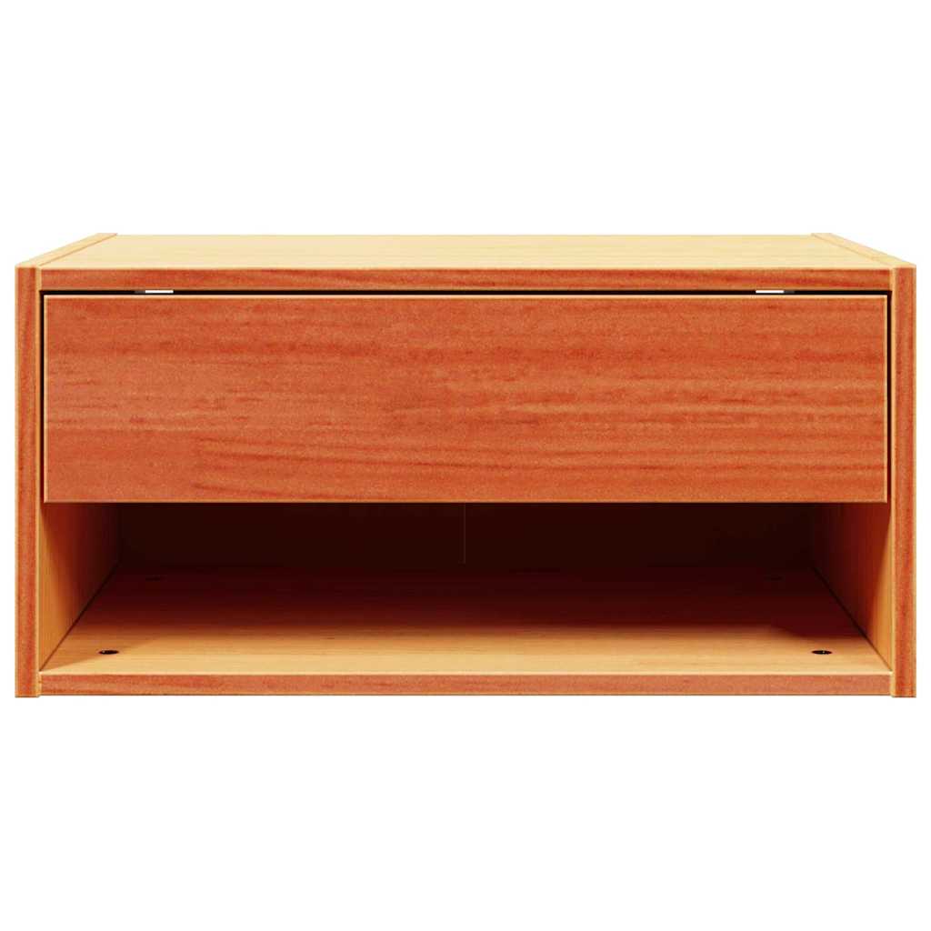 vidaXL Noptieră 2 pcs Maro ceruit 50 x 32.5 x 24 cm Lemn masiv de pin vidaXL Noptieră 2 pcs Maro ceruit 50 x 32.5 x 24 cm Lemn masiv de pin