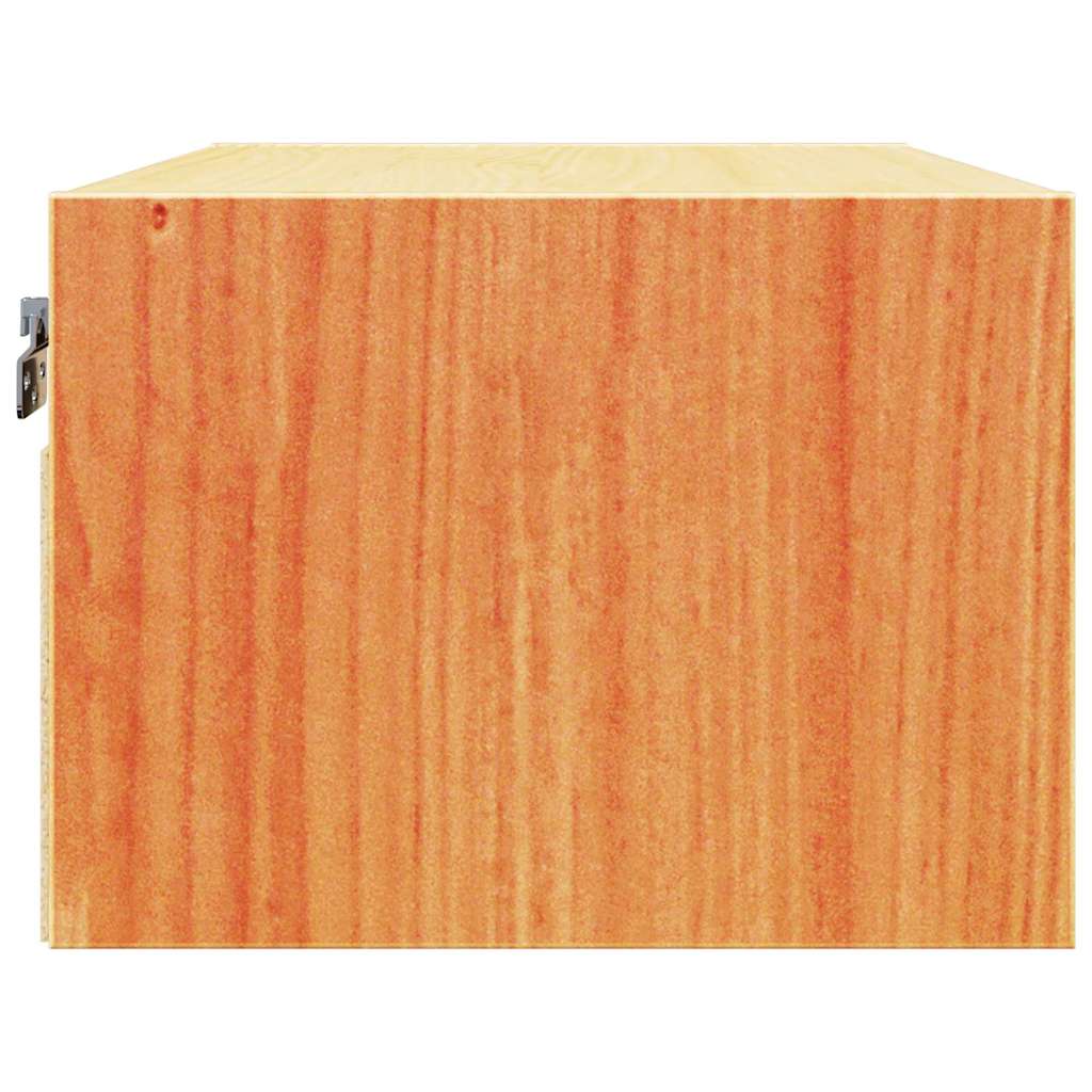 vidaXL Noptieră 2 pcs Maro ceruit 50 x 32.5 x 24 cm Lemn masiv de pin vidaXL Noptieră 2 pcs Maro ceruit 50 x 32.5 x 24 cm Lemn masiv de pin