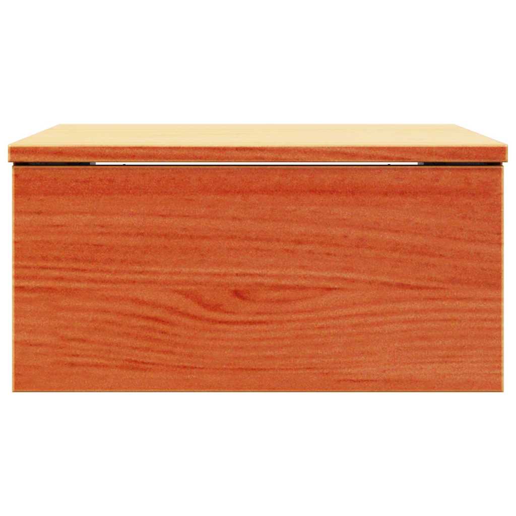 vidaXL Noptieră 2 pcs Maro ceruit 37 x 35 x 18.5 cm Lemn masiv de pin vidaXL Noptieră 2 pcs Maro ceruit 37 x 35 x 18.5 cm Lemn masiv de pin