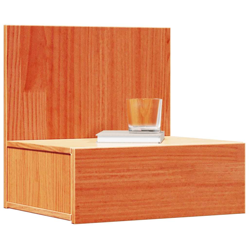 vidaXL Noptieră 2 pcs Maro ceruit 42 x 32.5 x 40 cm Lemn masiv de pin vidaXL Noptieră 2 pcs Maro ceruit 42 x 32.5 x 40 cm Lemn masiv de pin