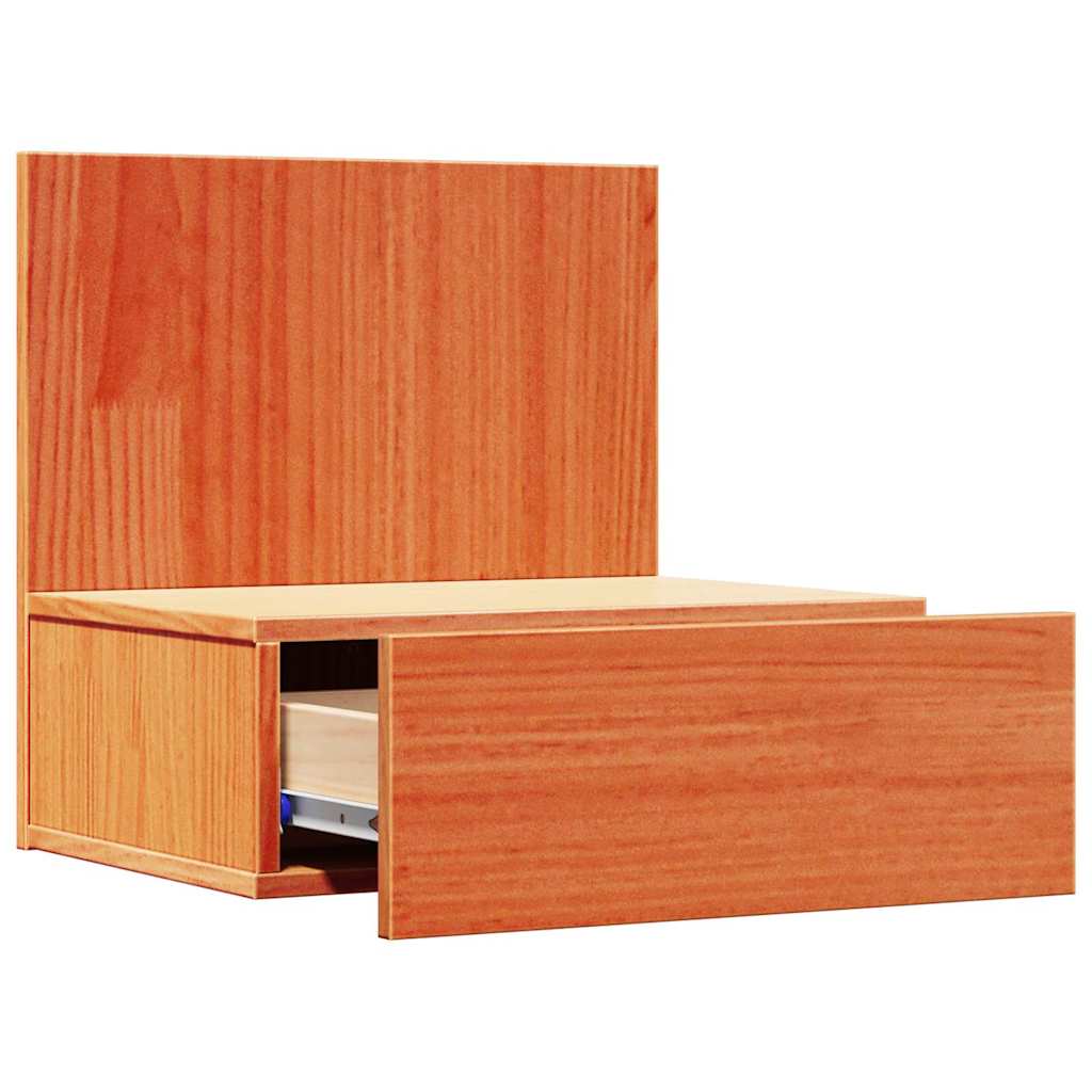 vidaXL Noptieră 2 pcs Maro ceruit 42 x 32.5 x 40 cm Lemn masiv de pin vidaXL Noptieră 2 pcs Maro ceruit 42 x 32.5 x 40 cm Lemn masiv de pin