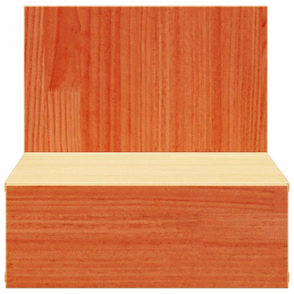 vidaXL Noptieră 2 pcs Maro ceruit 42 x 32.5 x 40 cm Lemn masiv de pin vidaXL Noptieră 2 pcs Maro ceruit 42 x 32.5 x 40 cm Lemn masiv de pin