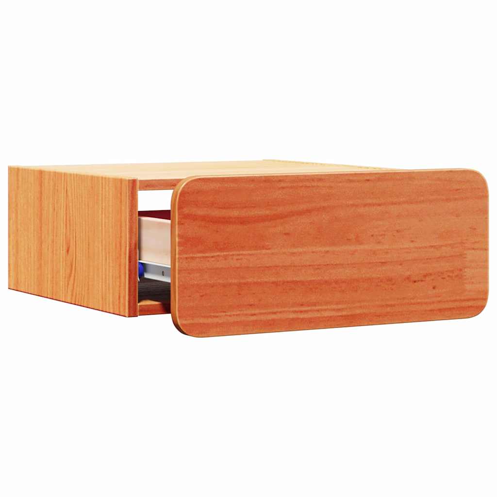 vidaXL Noptieră 2 pcs Maro ceruit 39 x 34 x 16.5 cm Lemn masiv de pin vidaXL Noptieră 2 pcs Maro ceruit 39 x 34 x 16.5 cm Lemn masiv de pin