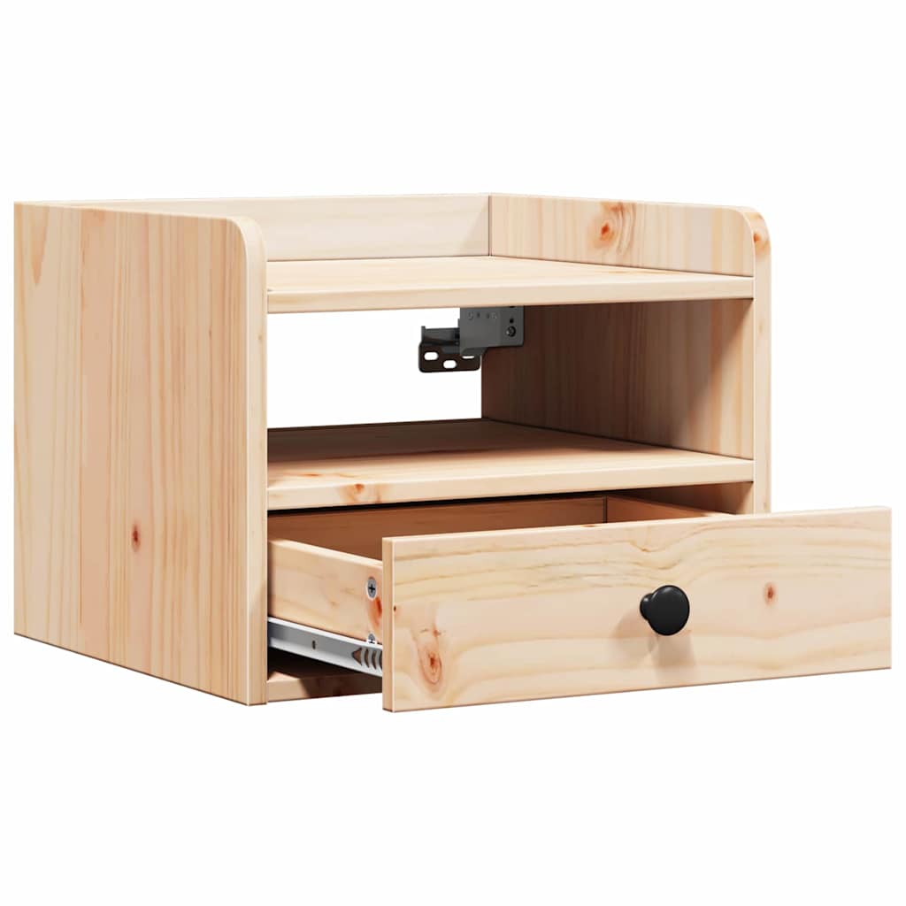 vidaXL Noptieră 2 pcs Maro 38 x 36 x 29.5 cm Lemn masiv de pin vidaXL Noptieră 2 pcs Maro 38 x 36 x 29.5 cm Lemn masiv de pin