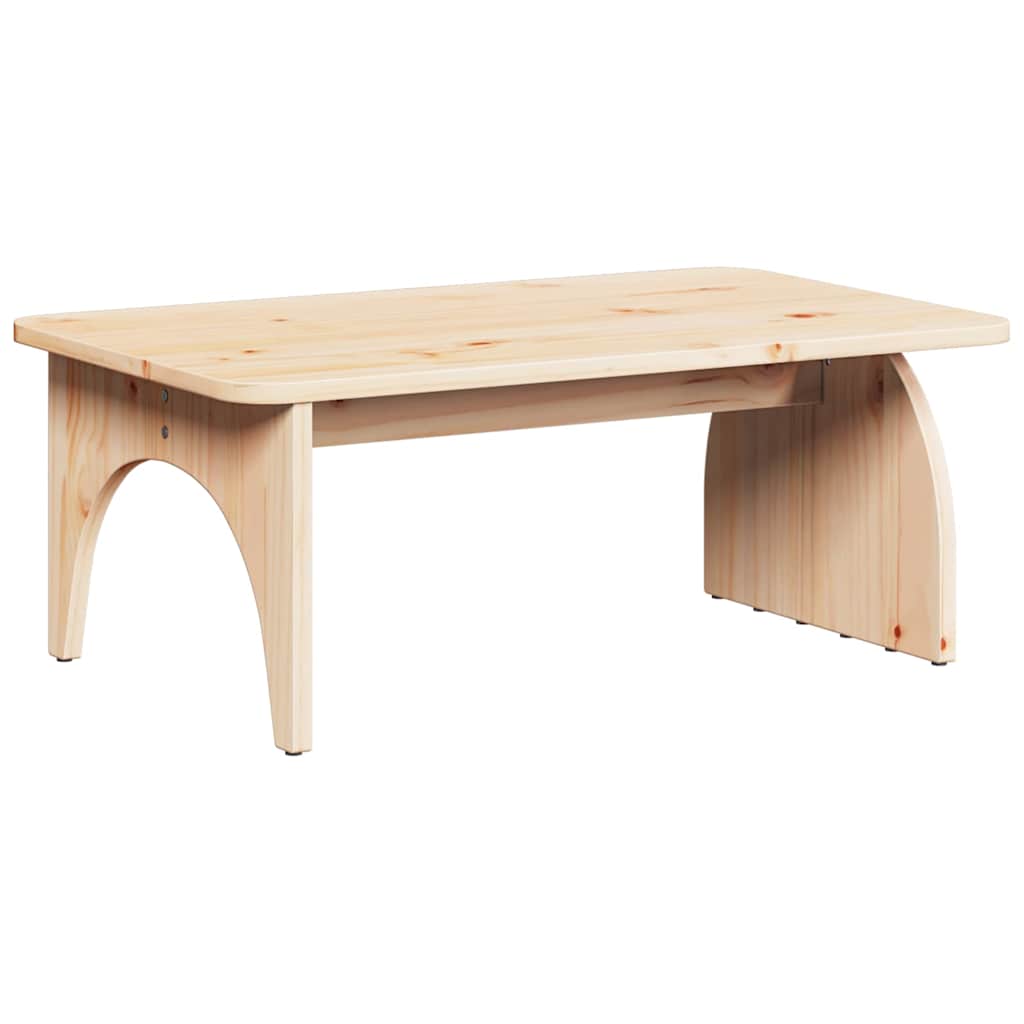vidaXL Masă de cafea natural 80 x 50 x 31 cm Lemn masiv de pin vidaXL Masă de cafea natural 80 x 50 x 31 cm Lemn masiv de pin