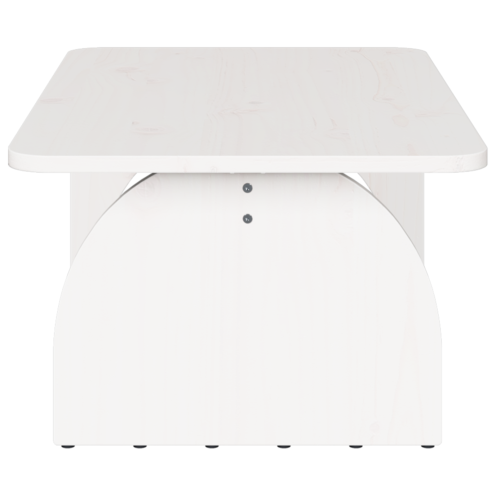 vidaXL Masă de cafea Alb 80 x 50 x 31 cm Lemn de brad solid vidaXL Masă de cafea Alb 80 x 50 x 31 cm Lemn de brad solid