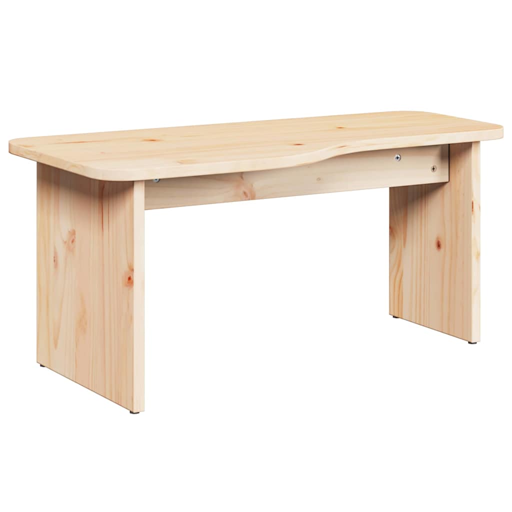 vidaXL Masă de cafea 2 pcs Natural 100 x 69 x 35.5 cm vidaXL Masă de cafea 2 pcs Natural 100 x 69 x 35.5 cm