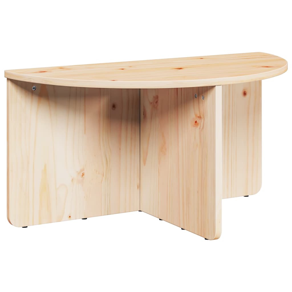 vidaXL Masă de cafea 2 pcs Natural 79 x 39.5 x 40 cm