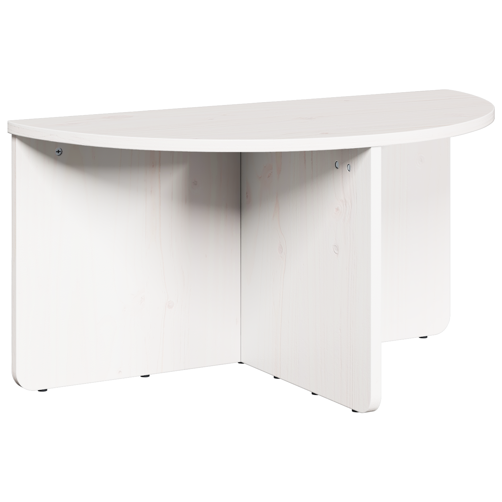 vidaXL Masă de cafea 2 pcs Alb 79 x 39.5 x 40 cm Lemn de brad solid vidaXL Masă de cafea 2 pcs Alb 79 x 39.5 x 40 cm Lemn de brad solid