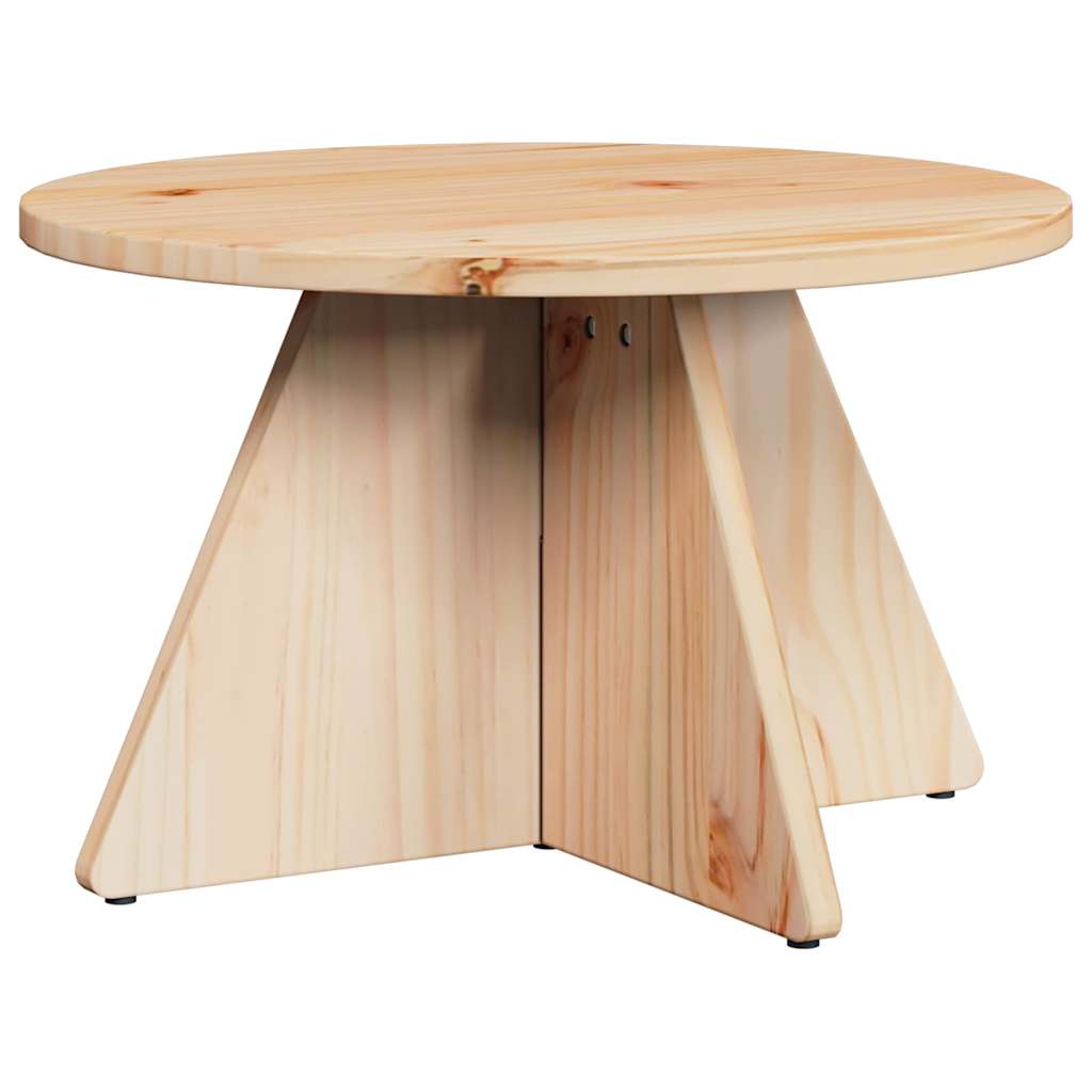 vidaXL Masă de cafea 3 pcs Natural 49 x 49 x 30 cm Lemn de brad solid vidaXL Masă de cafea 3 pcs Natural 49 x 49 x 30 cm Lemn de brad solid