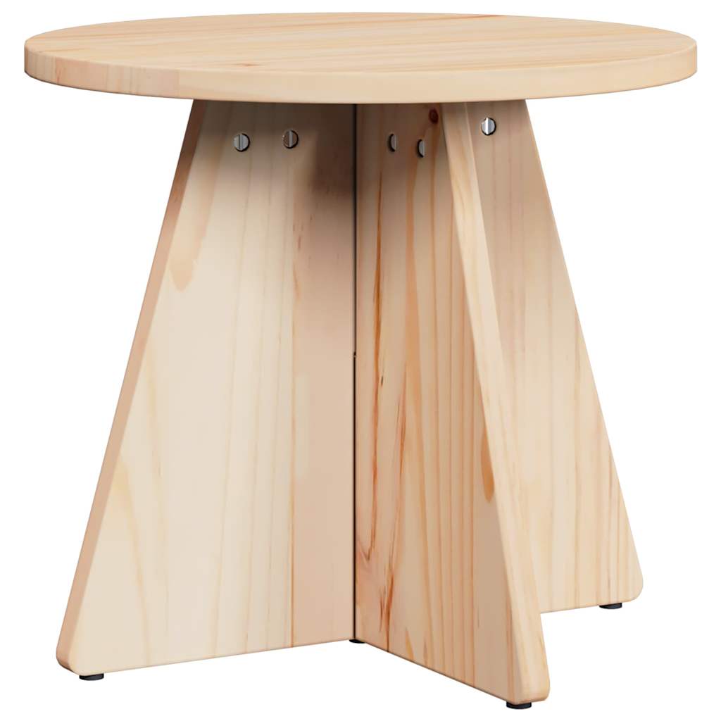 vidaXL Masă de cafea 3 pcs Natural 49 x 49 x 30 cm Lemn de brad solid vidaXL Masă de cafea 3 pcs Natural 49 x 49 x 30 cm Lemn de brad solid