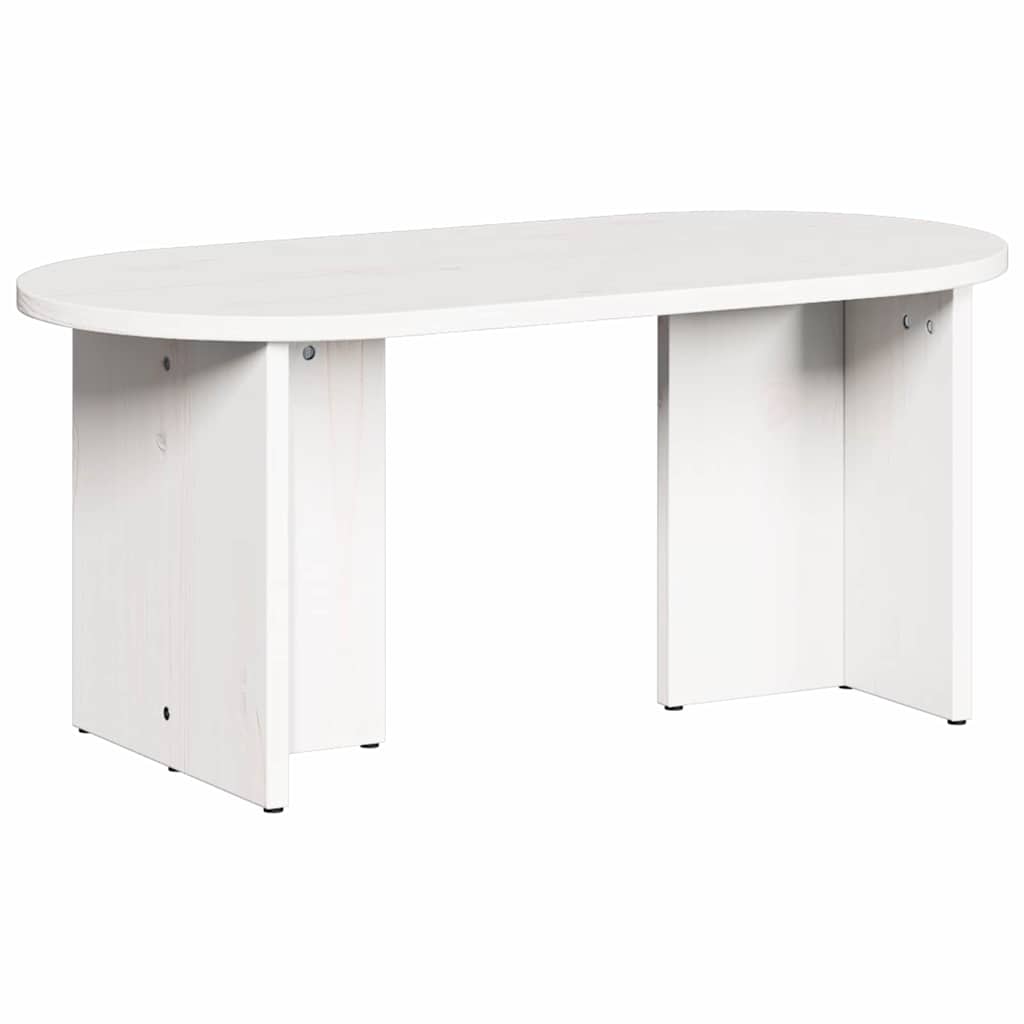 vidaXL Masă de cafea Alb 80 x 39.5 x 35 cm Lemn de brad solid vidaXL Masă de cafea Alb 80 x 39.5 x 35 cm Lemn de brad solid