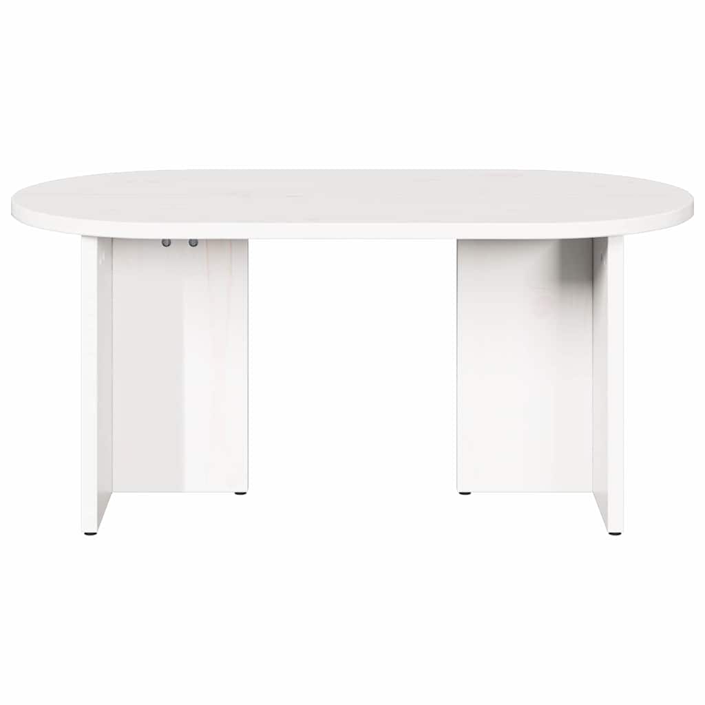 vidaXL Masă de cafea Alb 80 x 39.5 x 35 cm Lemn de brad solid vidaXL Masă de cafea Alb 80 x 39.5 x 35 cm Lemn de brad solid
