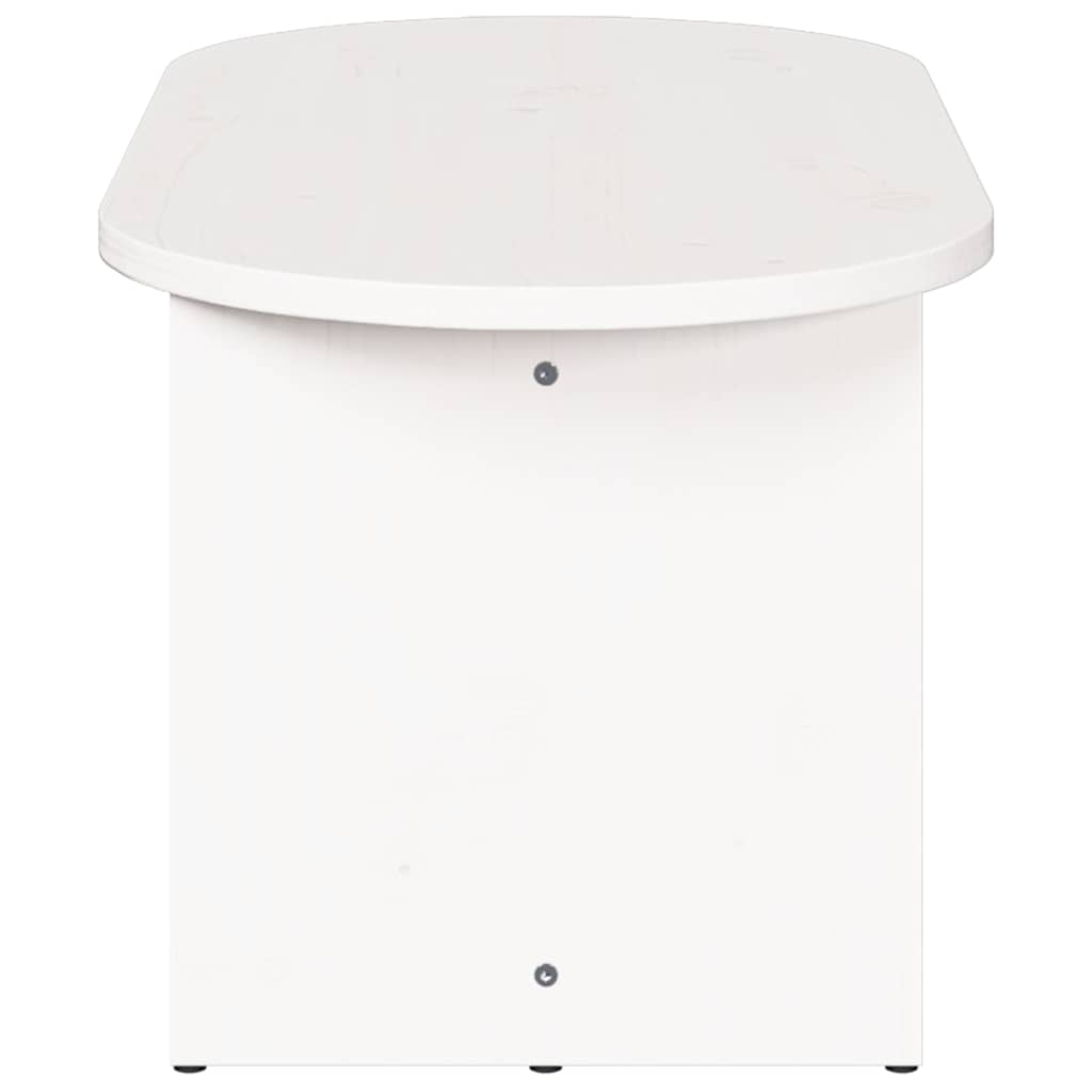 vidaXL Masă de cafea Alb 80 x 39.5 x 35 cm Lemn de brad solid vidaXL Masă de cafea Alb 80 x 39.5 x 35 cm Lemn de brad solid