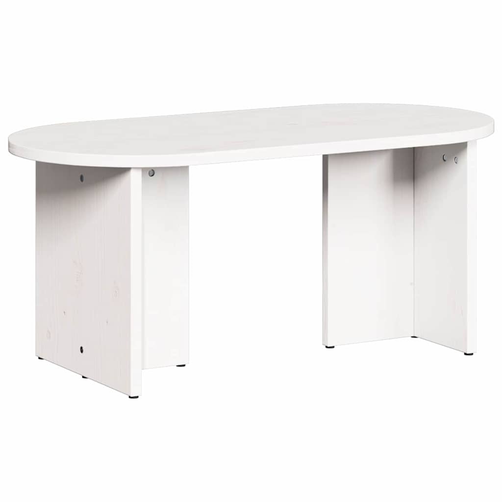 vidaXL Masă de cafea Alb 80 x 39.5 x 35 cm Lemn de brad solid vidaXL Masă de cafea Alb 80 x 39.5 x 35 cm Lemn de brad solid