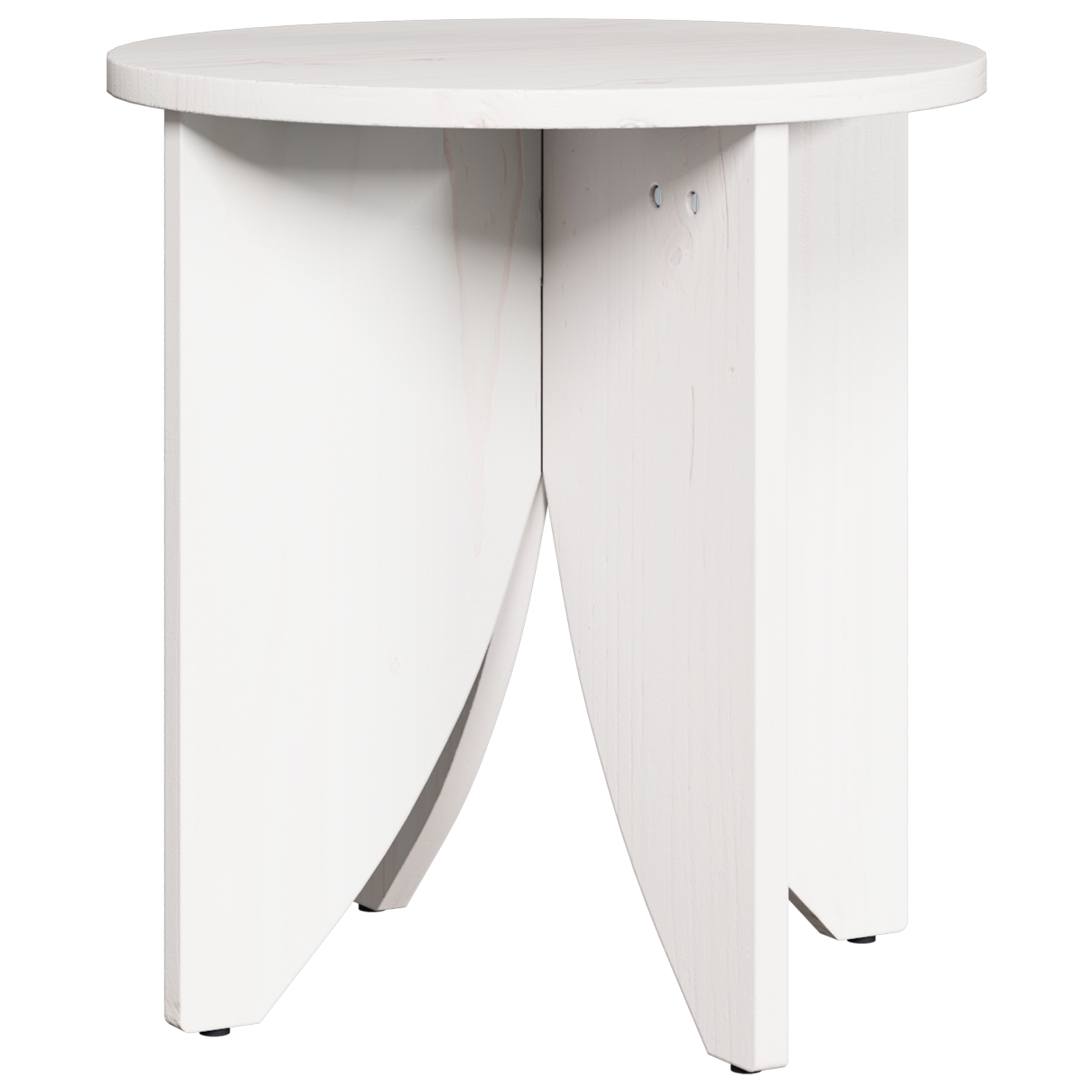 vidaXL Set de măsuțe de cafea 2 pcs Alb 41.5 x 41.5 x 44 cm