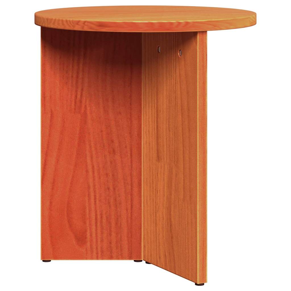 vidaXL Set de măsuțe de cafea 2 pcs Maro ceruit 49 x 49 x 28 cm