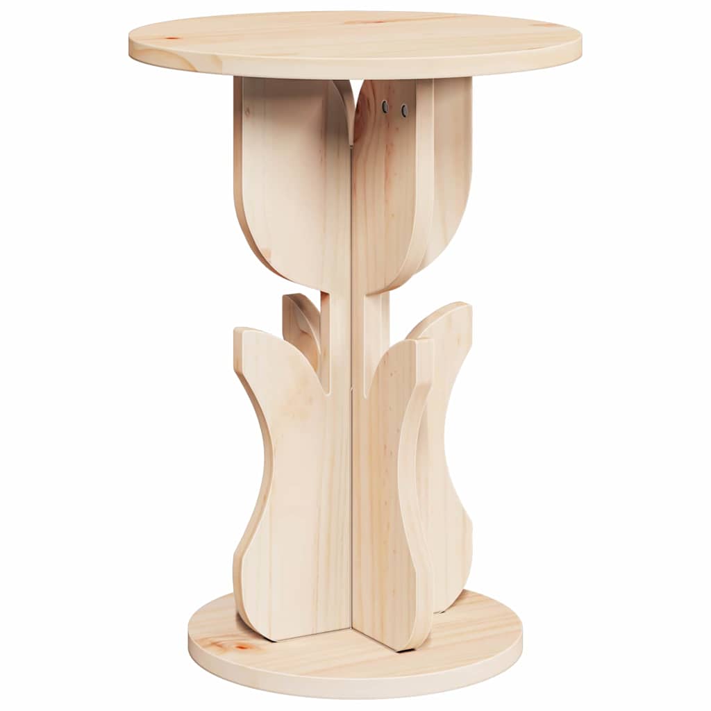 vidaXL Masă laterală natural 39.5 x 39.5 x 53.5 cm Lemn masiv de pin vidaXL Masă laterală natural 39.5 x 39.5 x 53.5 cm Lemn masiv de pin