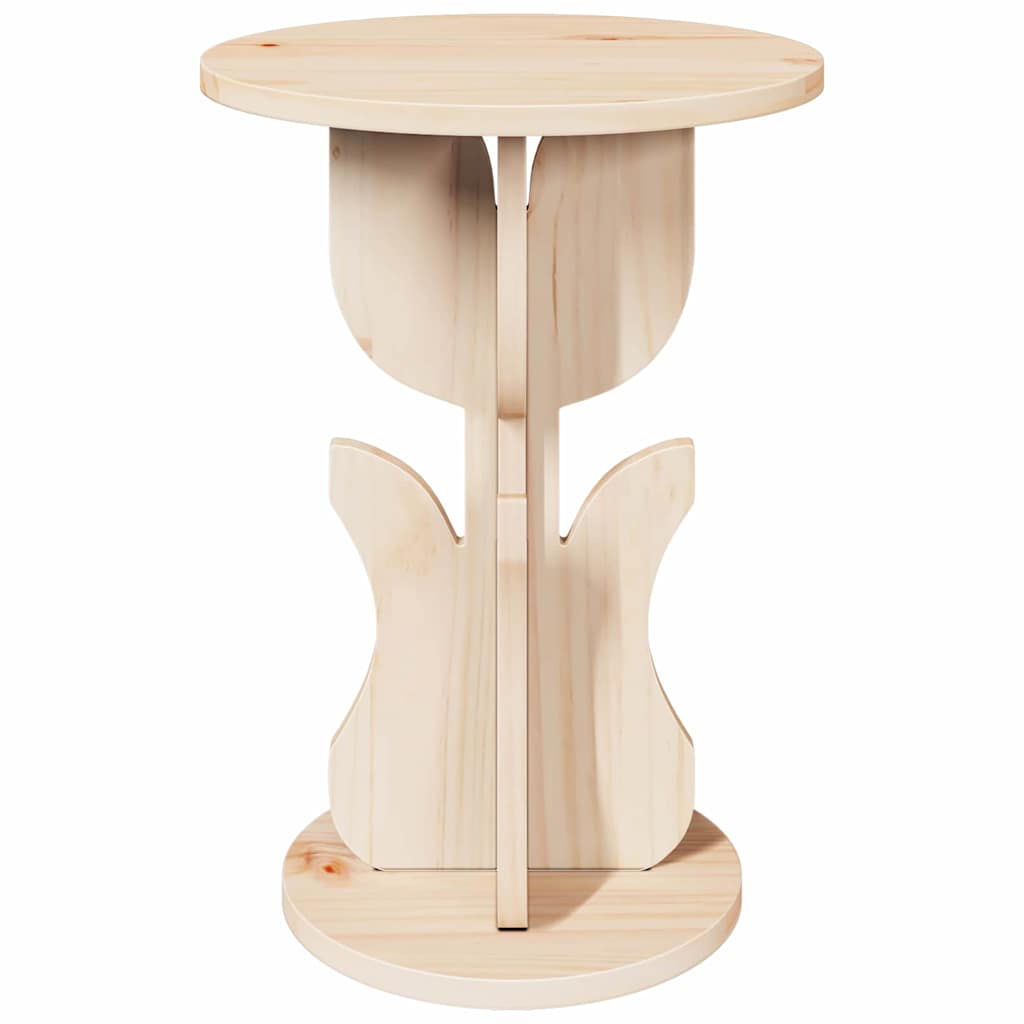 vidaXL Masă laterală natural 39.5 x 39.5 x 53.5 cm Lemn masiv de pin vidaXL Masă laterală natural 39.5 x 39.5 x 53.5 cm Lemn masiv de pin