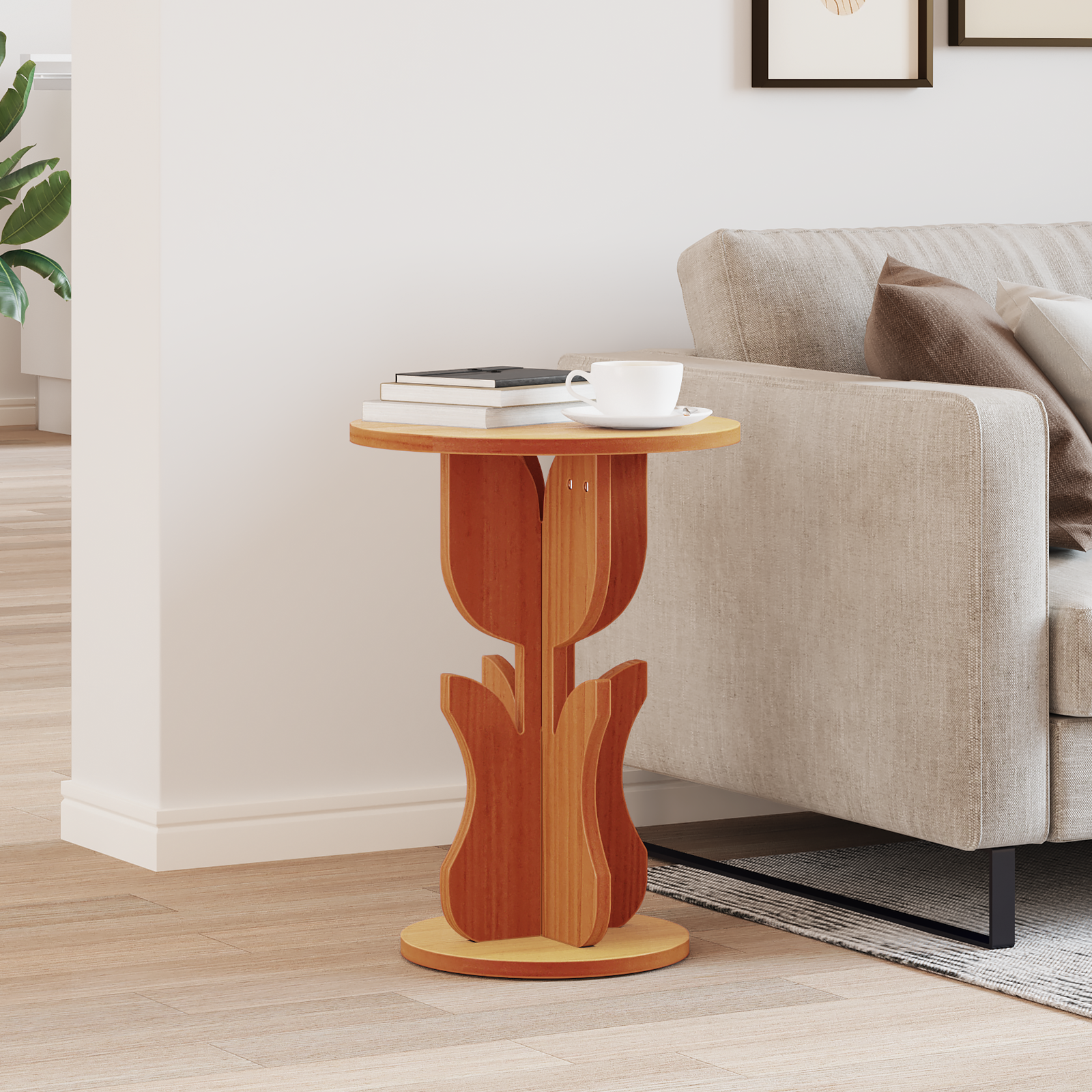 vidaXL Masă laterală Maro ceruit 39.5 x 39.5 x 53.5 cm vidaXL Masă laterală Maro ceruit 39.5 x 39.5 x 53.5 cm