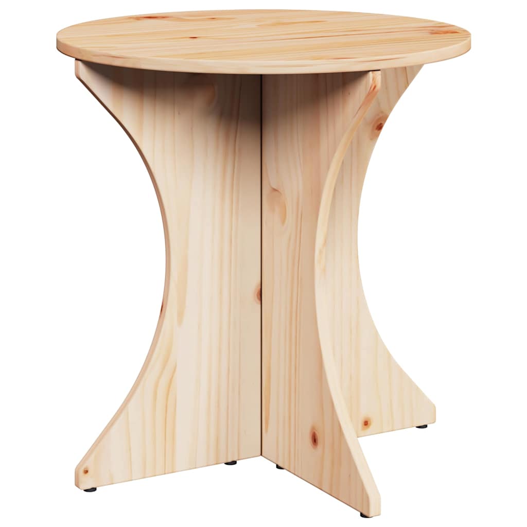 vidaXL Masă de cafea 2 pcs Natural 46 x 46 x 47 cm Lemn de brad solid vidaXL Masă de cafea 2 pcs Natural 46 x 46 x 47 cm Lemn de brad solid