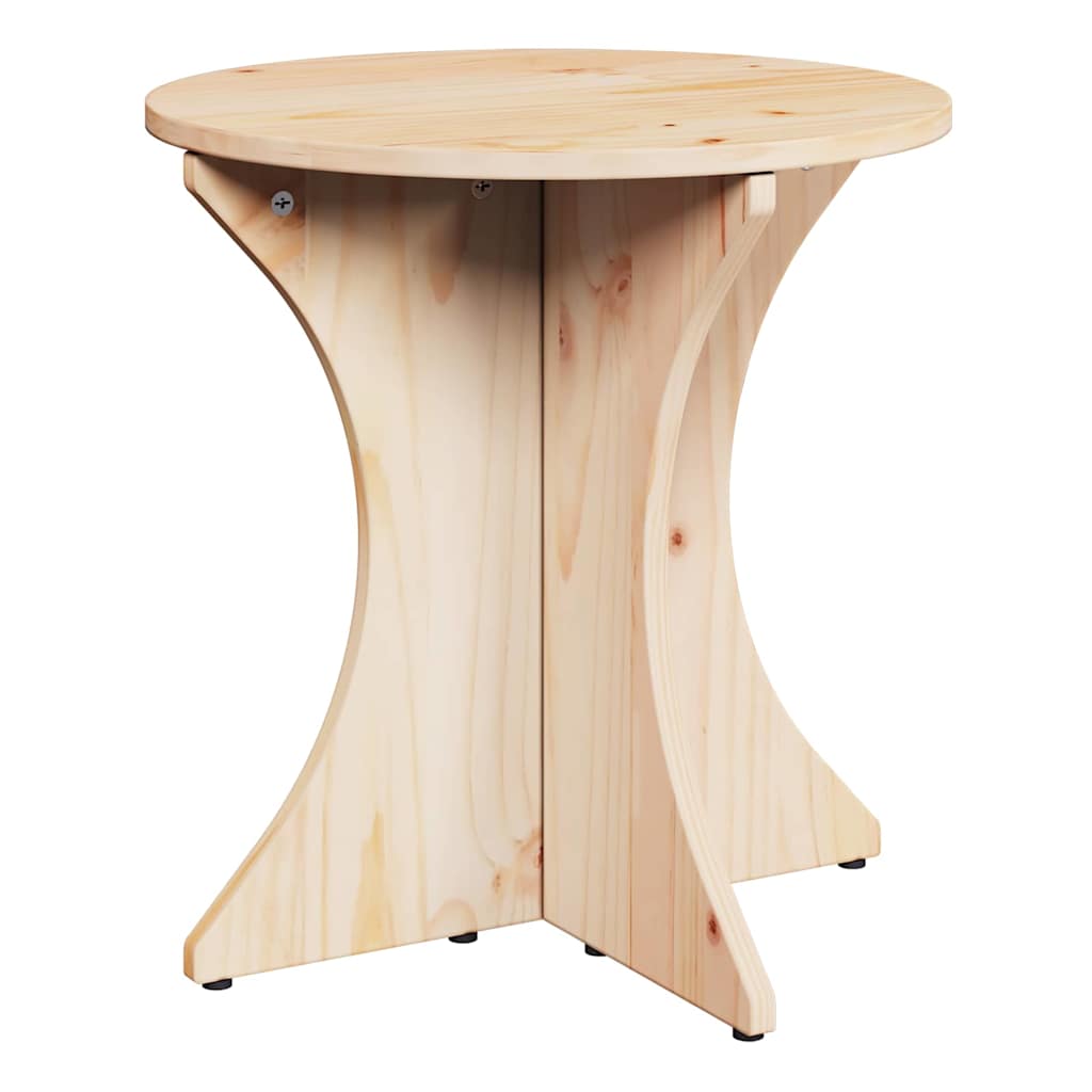 vidaXL Masă de cafea 2 pcs Natural 46 x 46 x 47 cm Lemn de brad solid vidaXL Masă de cafea 2 pcs Natural 46 x 46 x 47 cm Lemn de brad solid