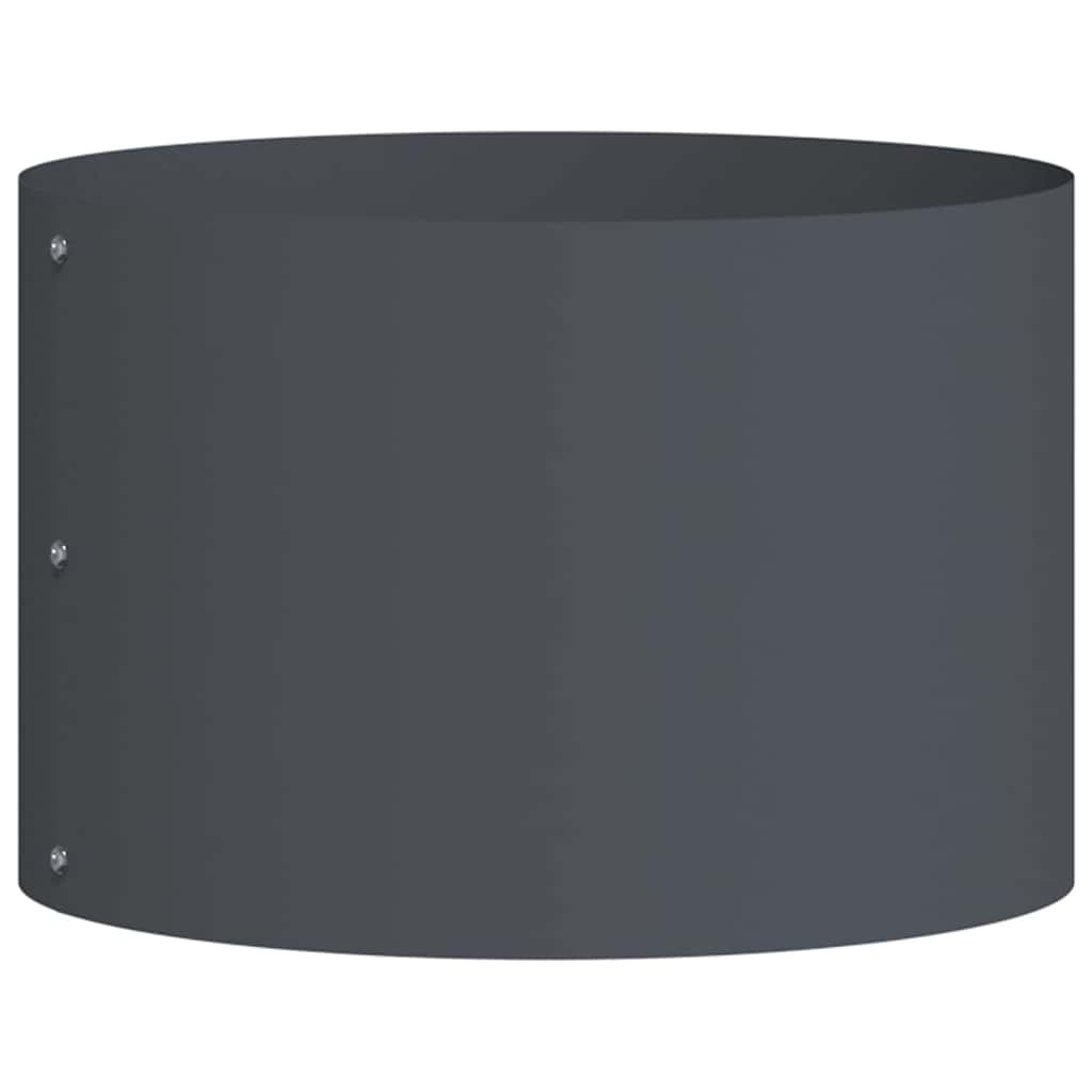 vidaXL Ghivece pentru grădină 5 pcs Antracit 30 x 30 x 20 cm Oțel