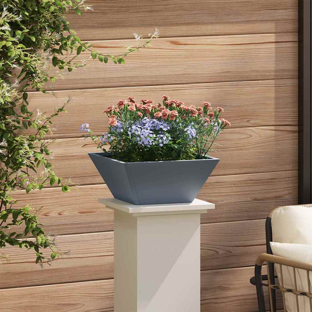 vidaXL Ghiveci de Grădină 5 pcs Antracit 35 x 35 x 15 cm Oțel
