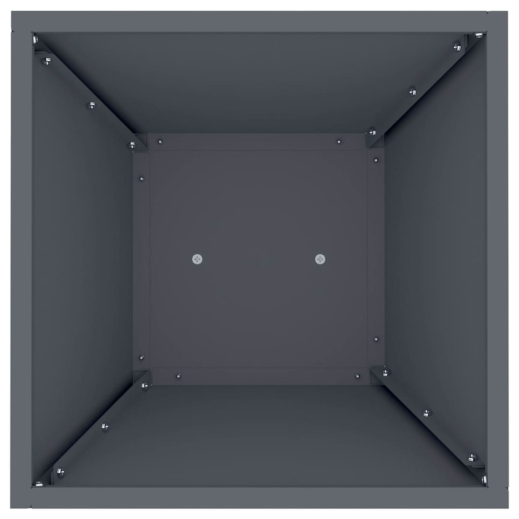 vidaXL Suport pentru plante Antracit Plastic 35 x 35 x 73 cm