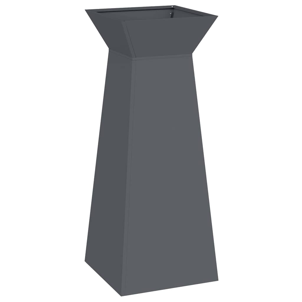 vidaXL Suport pentru Plante Antracit Plastic 40 x 40 x 101 cm