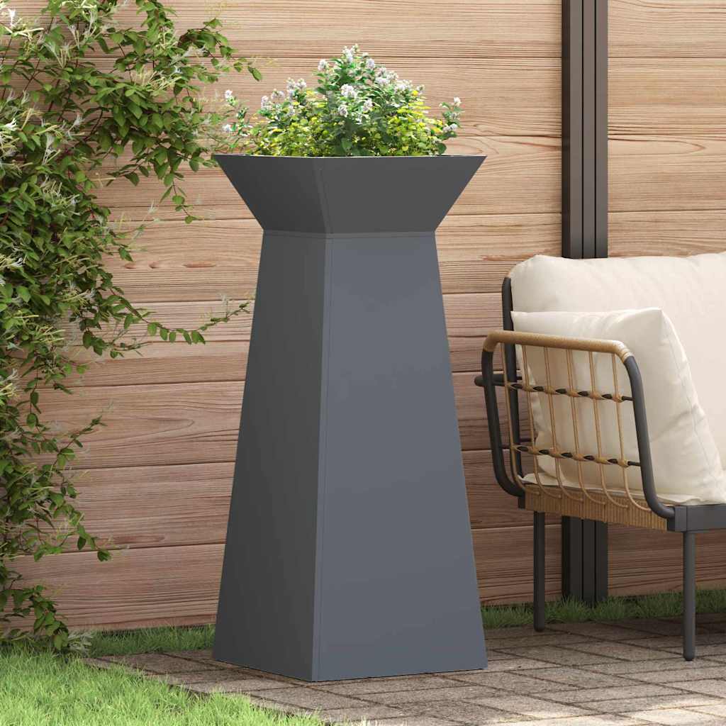 vidaXL Suport pentru Plante Antracit Plastic 40 x 40 x 101 cm