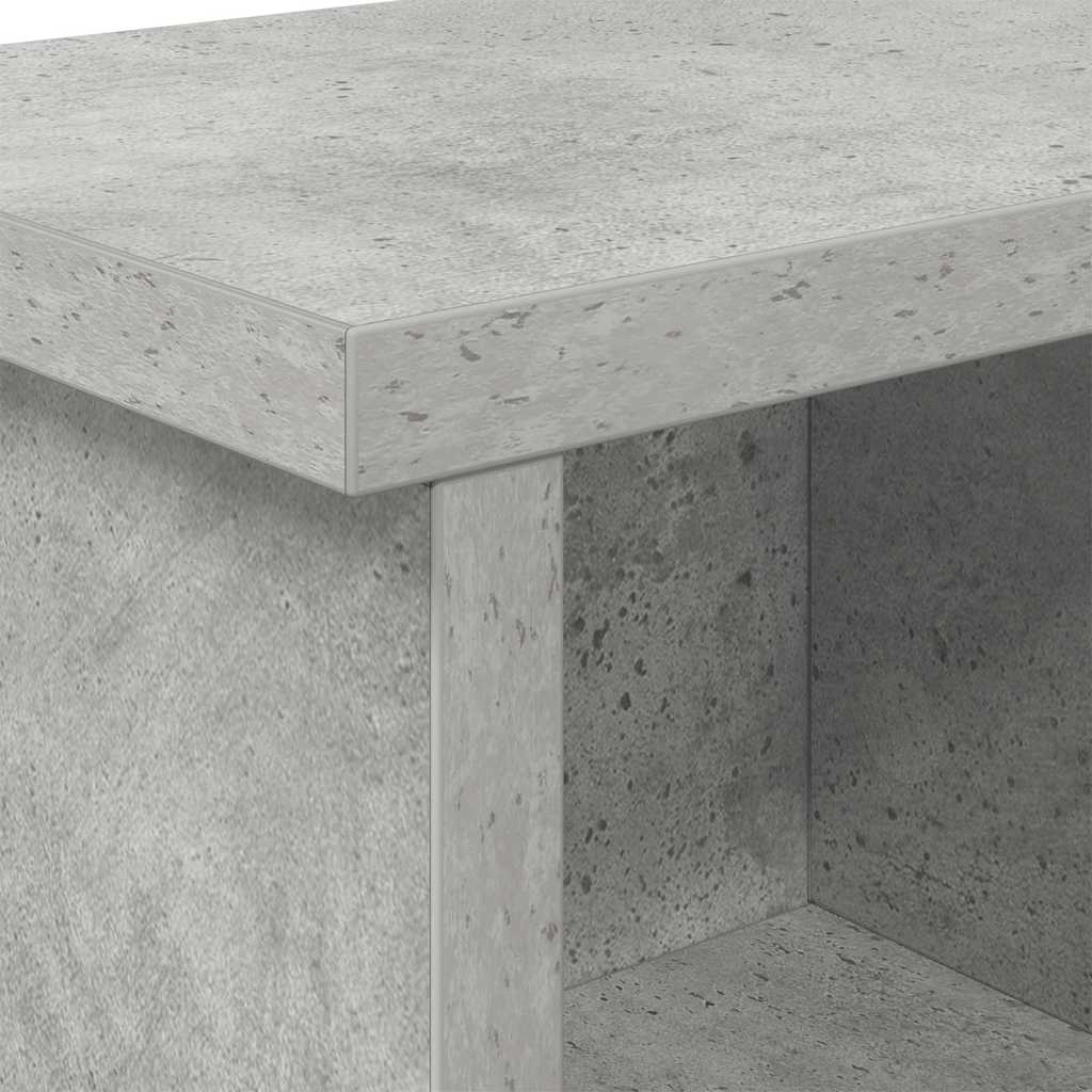 vidaXL Răcător de paltoane montat pe perete Gri beton 50 x 16 x 26 cm vidaXL Răcător de paltoane montat pe perete Gri beton 50 x 16 x 26 cm