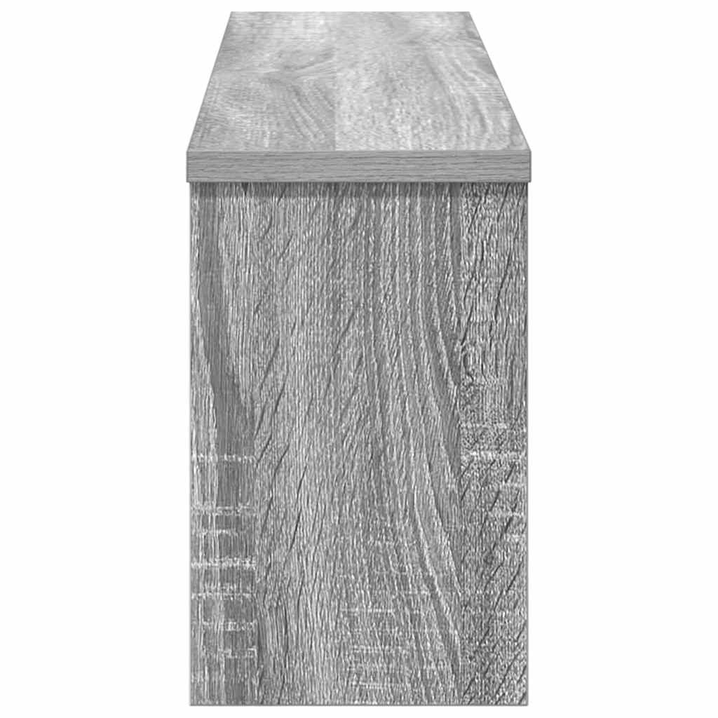 vidaXL Răcător de paltoane montat pe perete sonoma gri 75 x 16 x 26 cm vidaXL Răcător de paltoane montat pe perete sonoma gri 75 x 16 x 26 cm