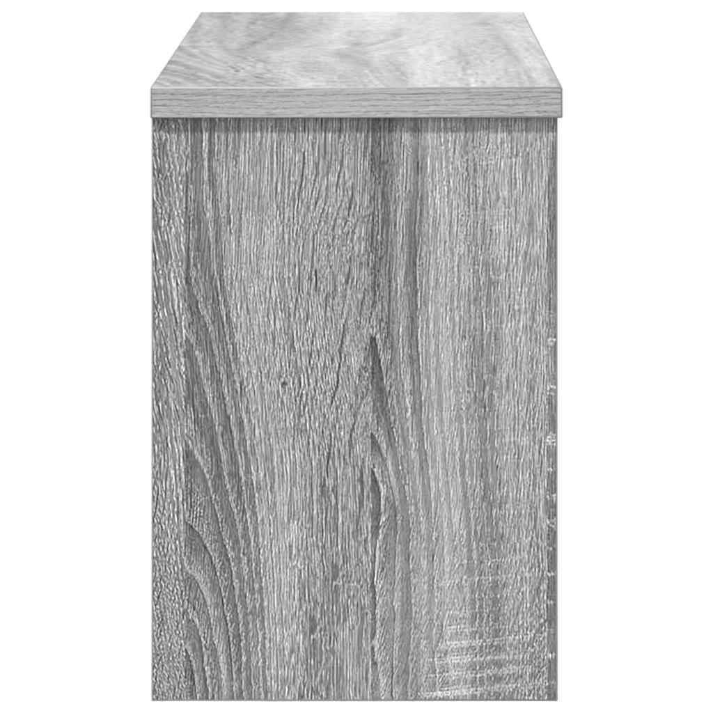 vidaXL Răcător de paltoane montat pe perete sonoma gri 50 x 20 x 30 cm vidaXL Răcător de paltoane montat pe perete sonoma gri 50 x 20 x 30 cm