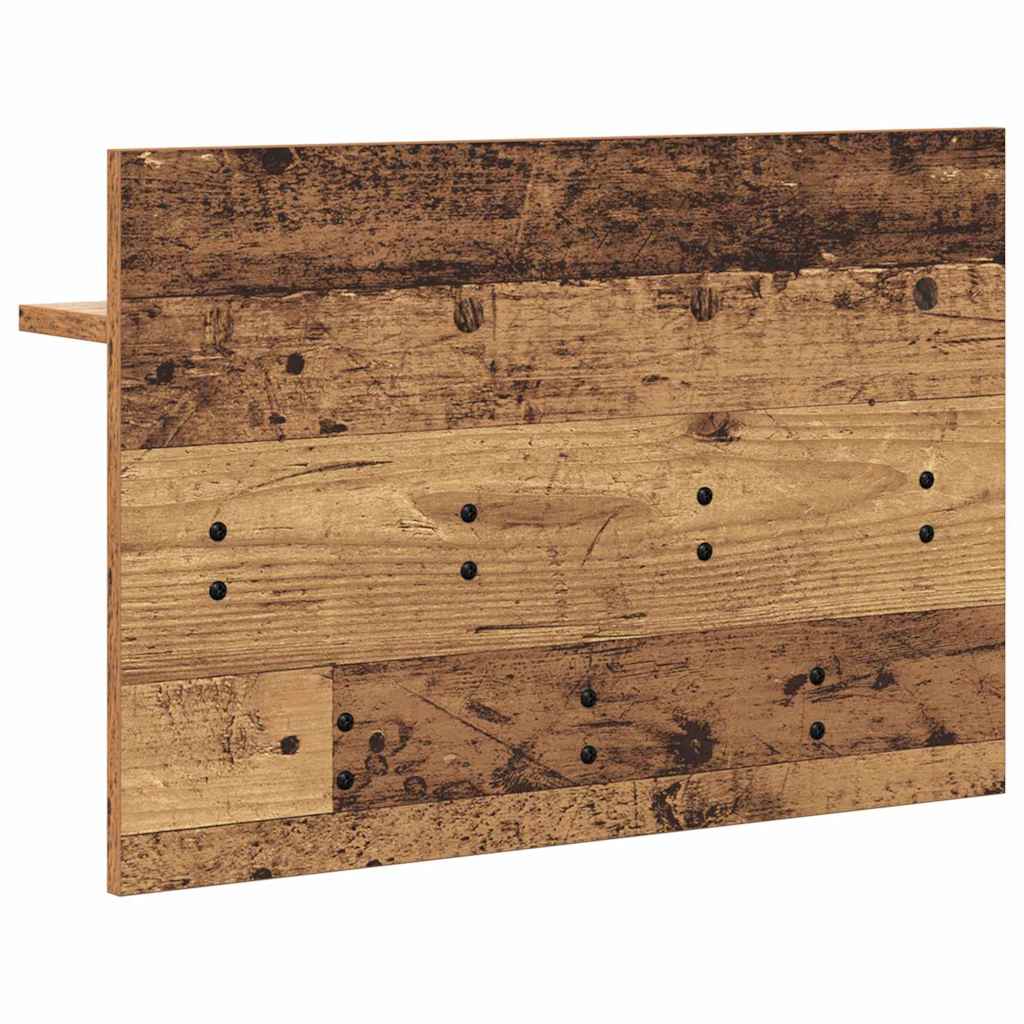 vidaXL Răcător de paltoane montat pe perete Lemn vechi 60 x 40 x 12 cm vidaXL Răcător de paltoane montat pe perete Lemn vechi 60 x 40 x 12 cm