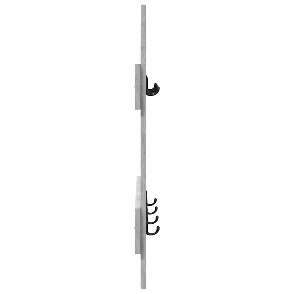 vidaXL Răcător de paltoane montat pe perete sonoma gri 60 x 3 x 82 cm vidaXL Răcător de paltoane montat pe perete sonoma gri 60 x 3 x 82 cm