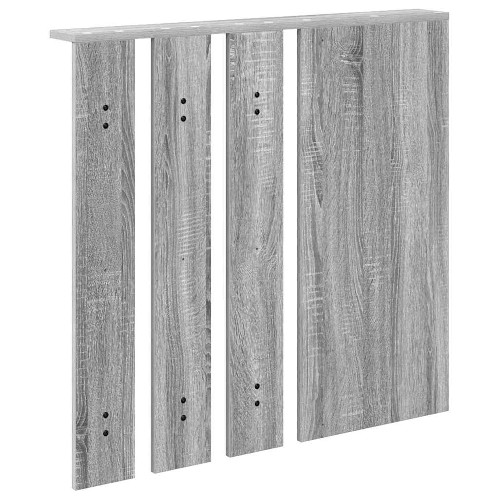 vidaXL Răcător de paltoane montat pe perete sonoma gri 84 x 10 x 80 cm vidaXL Răcător de paltoane montat pe perete sonoma gri 84 x 10 x 80 cm