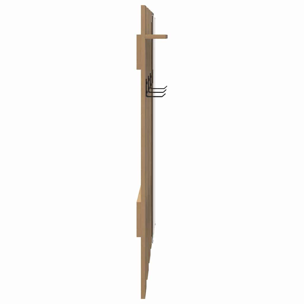 vidaXL Răcător de paltoane montat pe perete Stejar artisanal vidaXL Răcător de paltoane montat pe perete Stejar artisanal