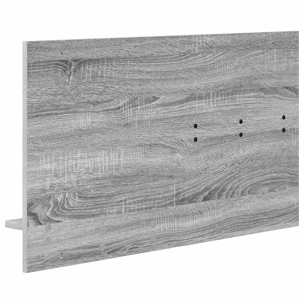vidaXL Răcător de paltoane montat pe perete sonoma gri 90 x 10 x 50 cm vidaXL Răcător de paltoane montat pe perete sonoma gri 90 x 10 x 50 cm